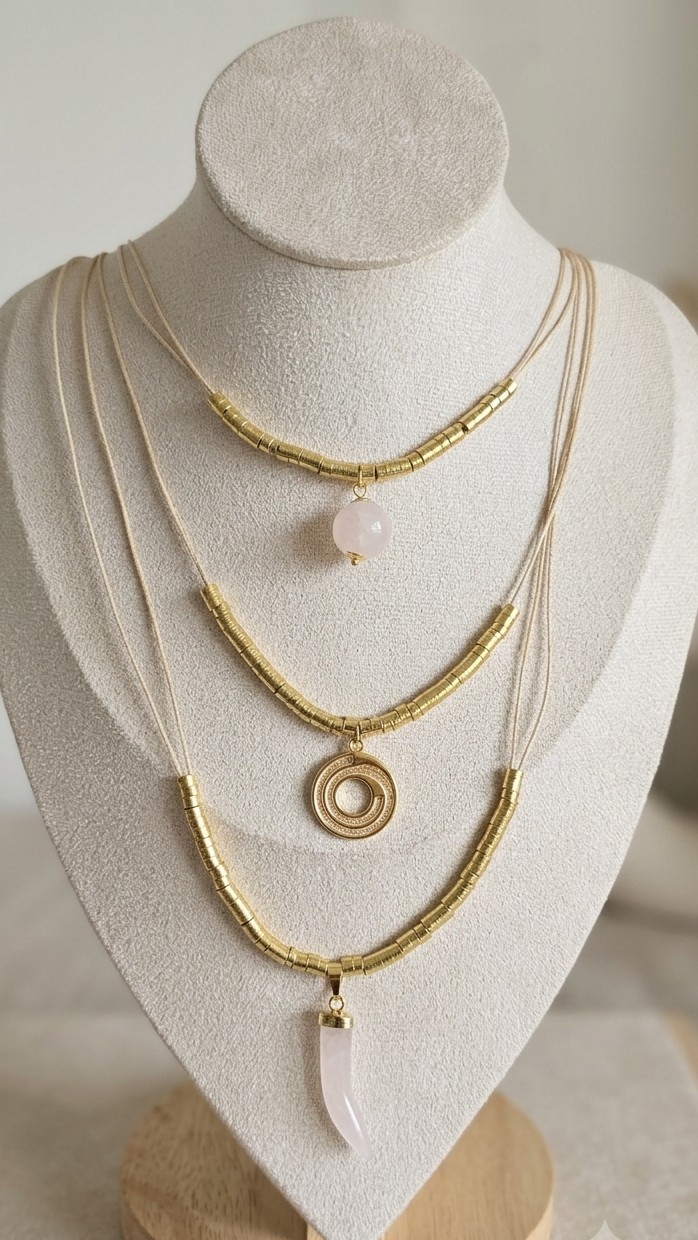 Collar Fases cuarzo