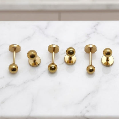 Aros Abridores Perla 18K