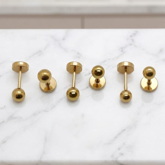Aros Abridores Perla 18K