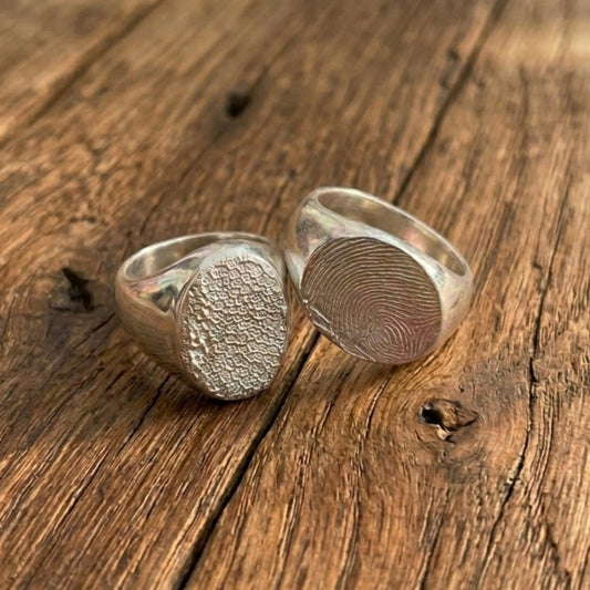 Anillo sello Trazos
