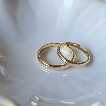 Argollas de matrimonio corte Ingles