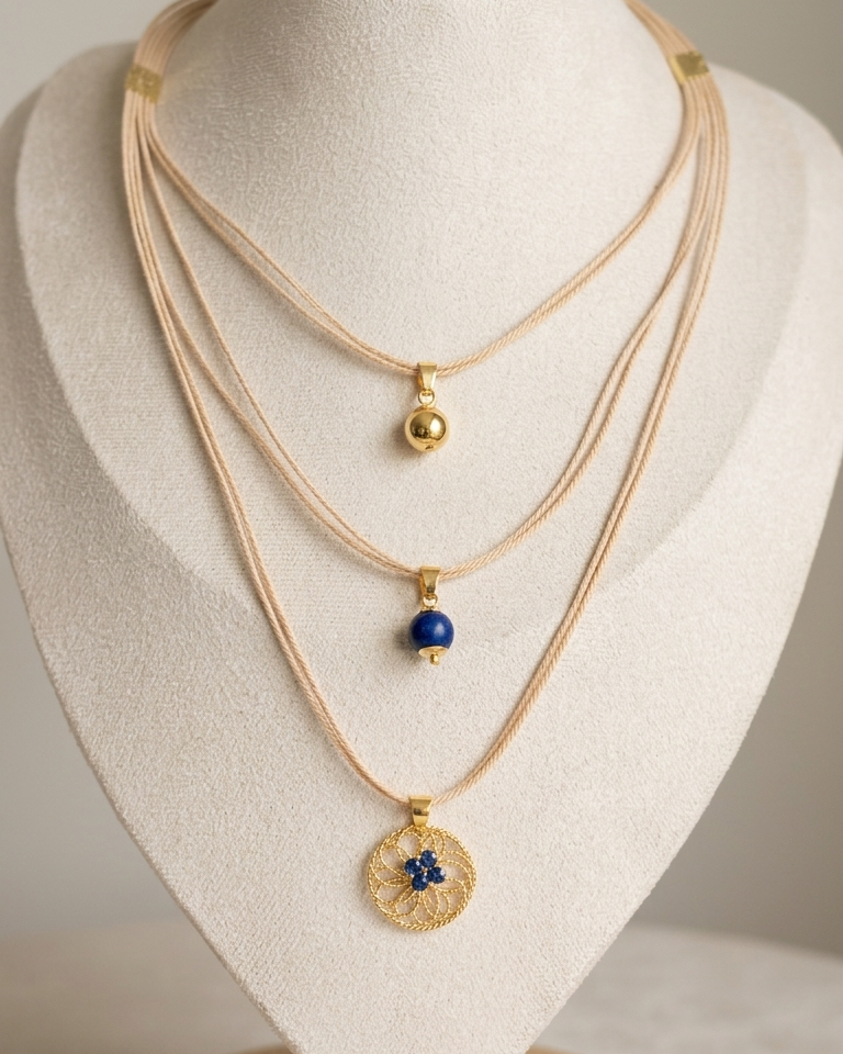 Collar Anel de Fuego