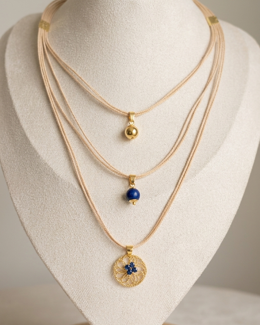 Collar Anel de Fuego