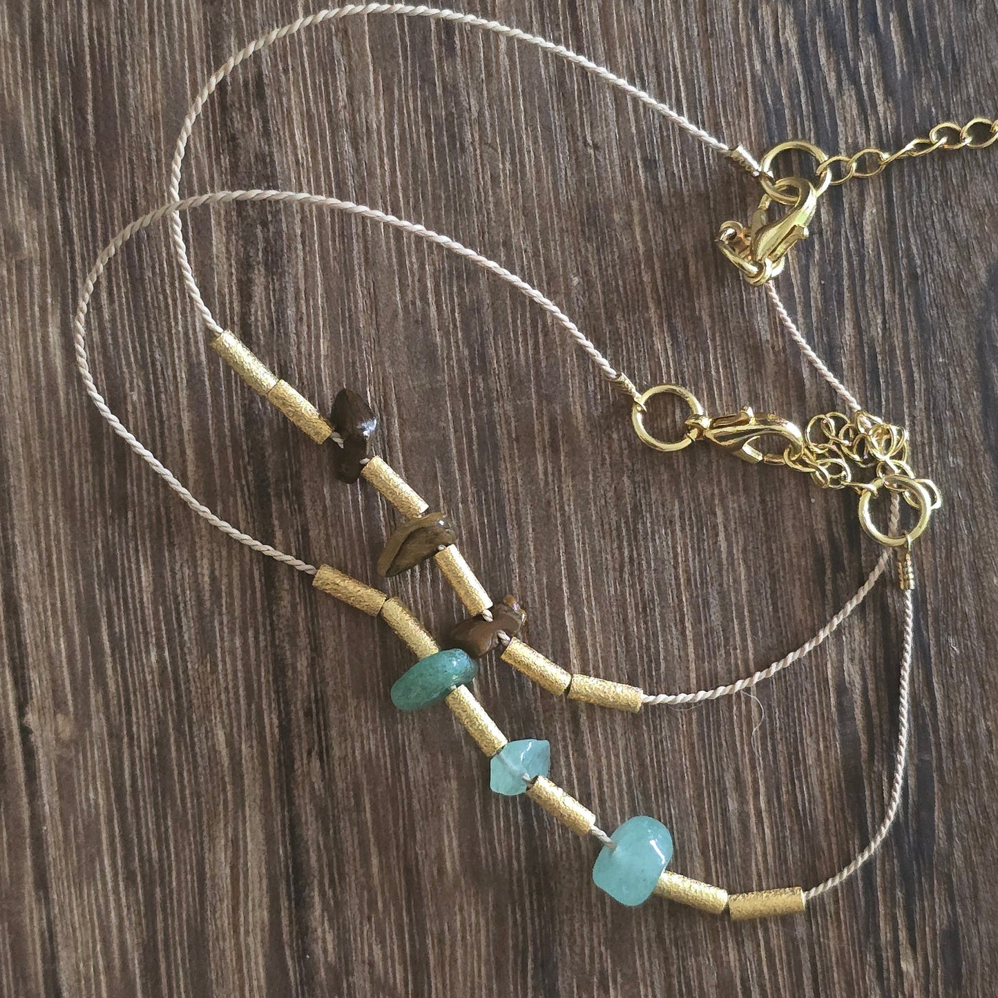 Tobillera turqueza