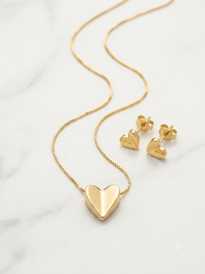 Conjunto corazón 3D