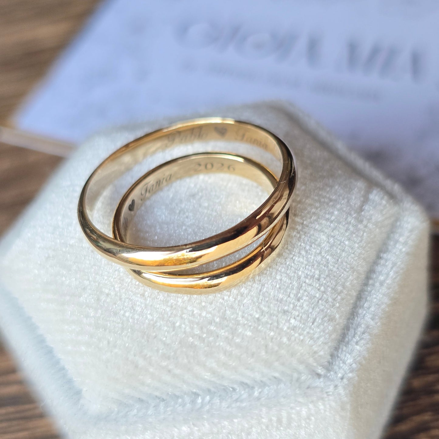 Argollas de matrimonio corte Ingles