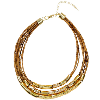 Maxi Collar Platano Determinación