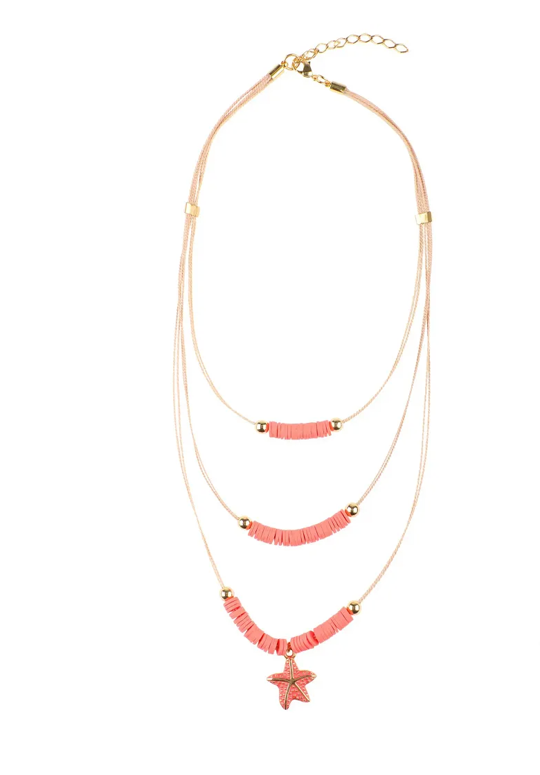 Collar Estrella colorida